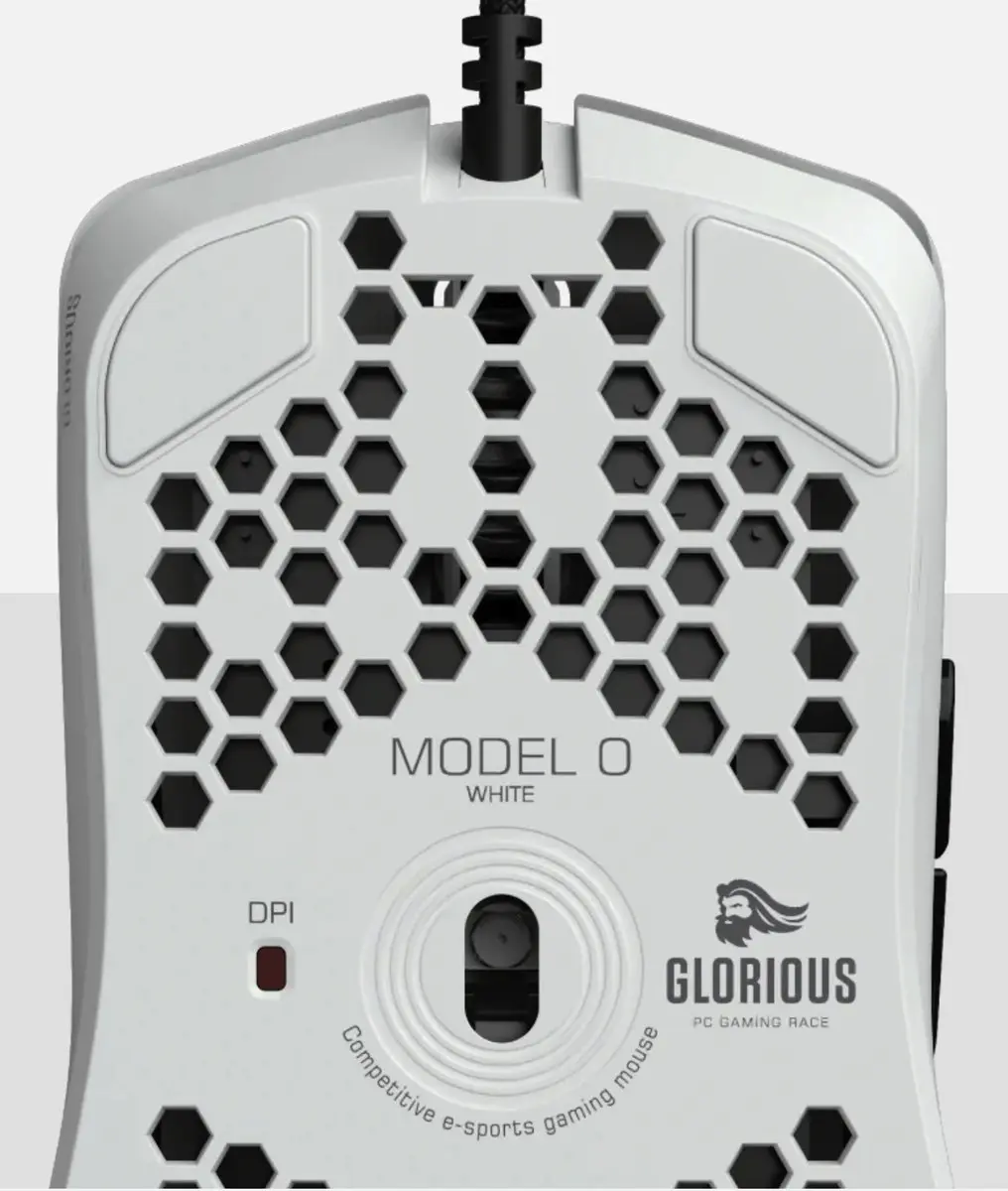 Glorious Model O GO-WHITE Gamingmuis - 12.000 DPI - Wit - afbeelding 3 van 6
