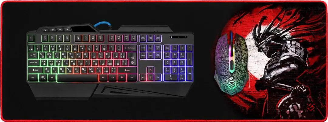 Defender Gamingmat Liberty 800x300x3mm Transparent