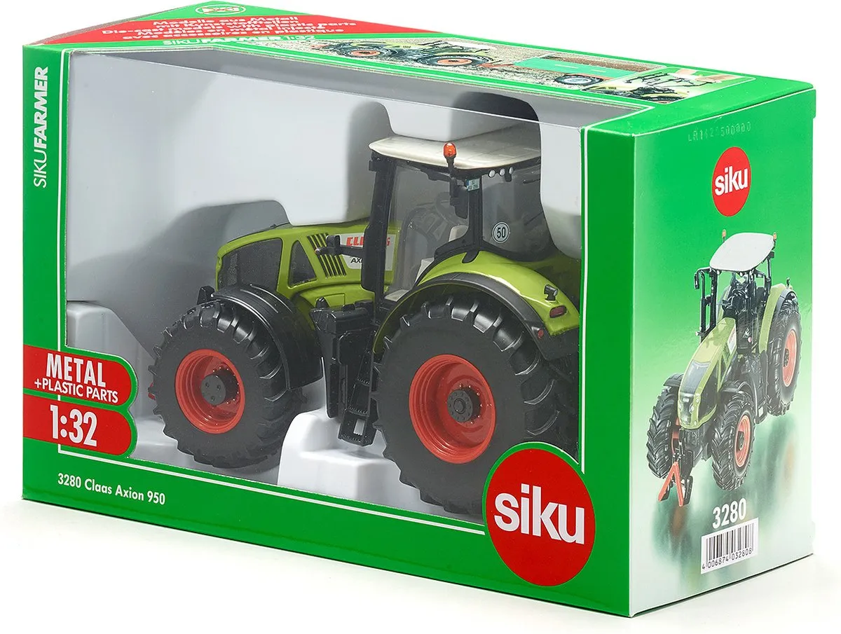 SIKU 3280 Claas Axion 950 Tractor 1:32 - Groen