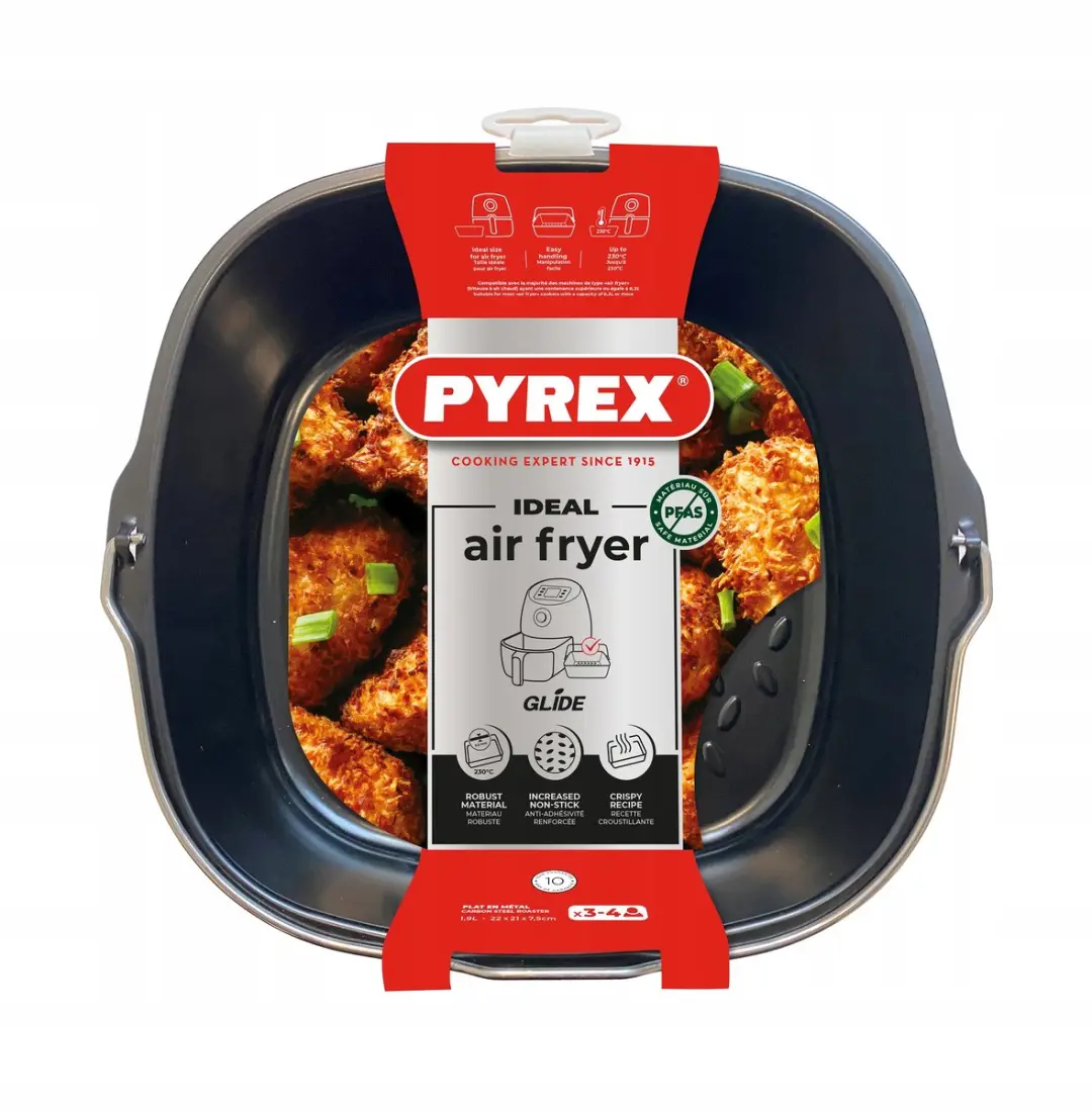 PYREX Metalen Mand voor Airfryer 22x21cm