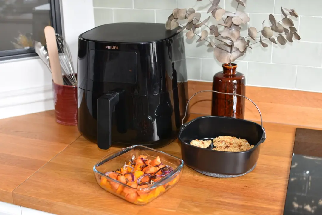 PYREX Metalen Mand voor Airfryer 20x19cm - Meerkleurig