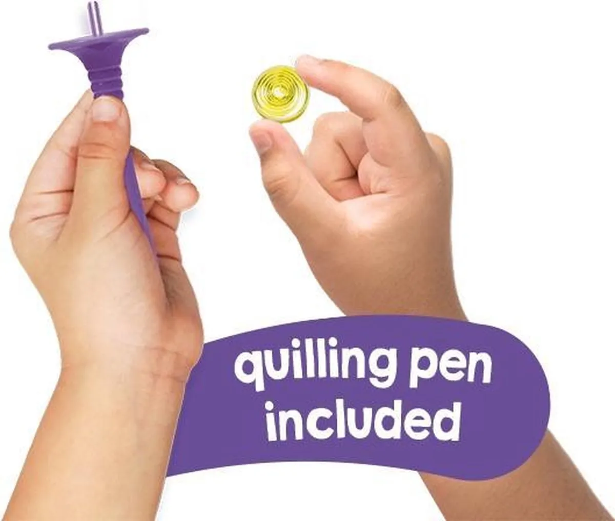 Jumbo Papiro Ocean Thema Pack - Quilling Pen & 100 Strips