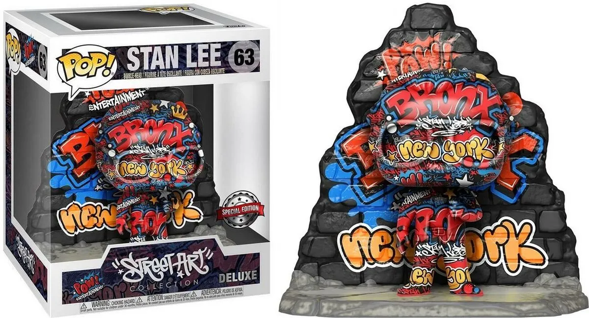 Funko Pop Stan Lee Street Art Collection Deluxe 07 - Multi