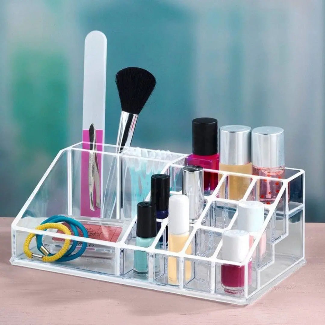 Wenko Femme Organizer 50x40x25cm - 16 Vakken - Transparant - afbeelding 5 van 5