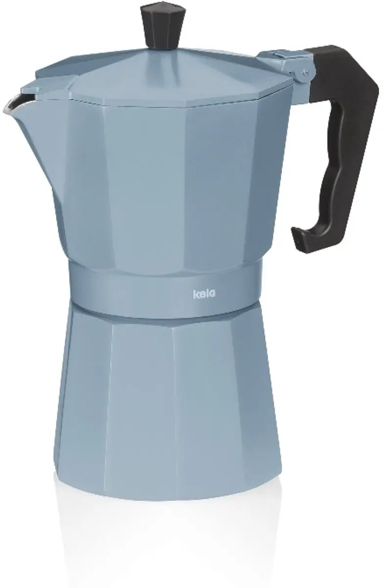 Espressokannetje, rookblauw, 19,0 cm × 9,0 cm, 300 ml