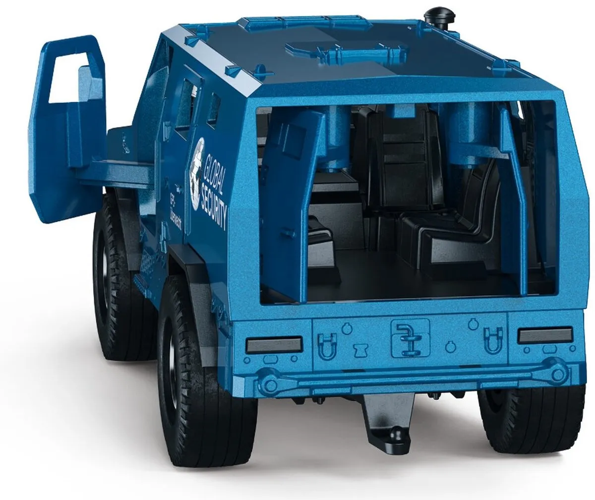 SIKU 1926 Rheinmetall Survivor Geldtransporter Speelgoedauto 1:50 - Blauw