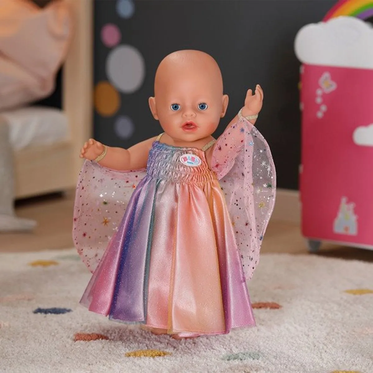 Baby Born Regenboog Jurk 836132 - M