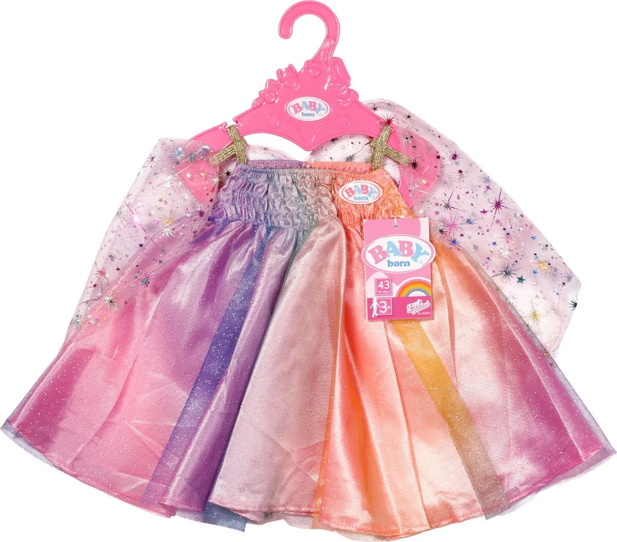 Baby Born Regenboog Jurk 836132 - M - afbeelding 6 van 6