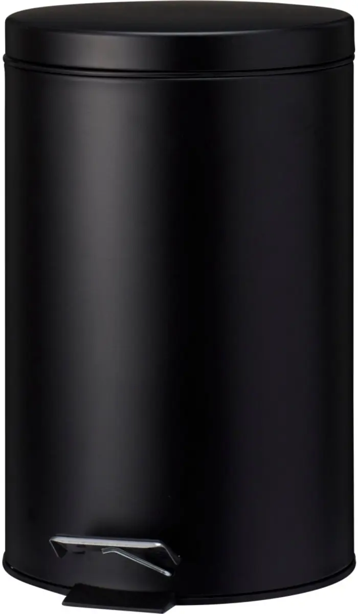 Afvalbak 12 liter, zwart