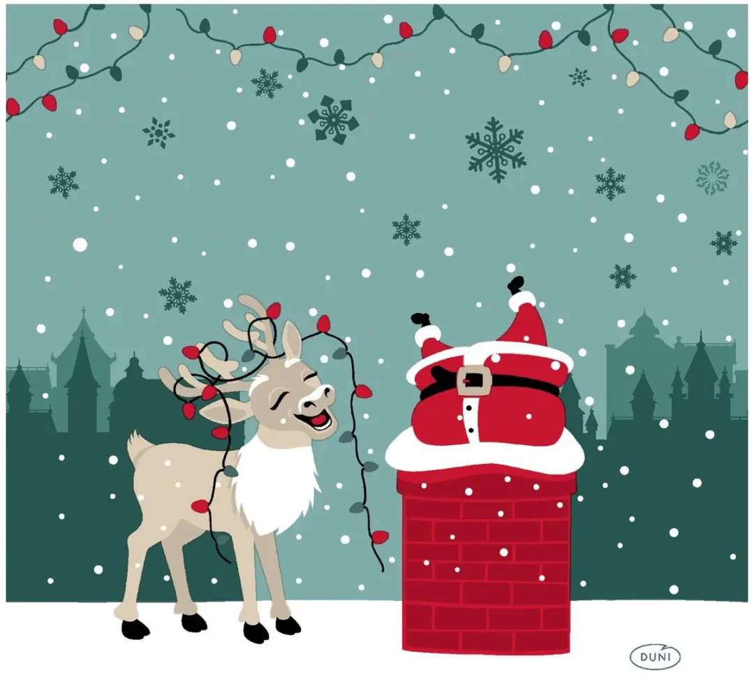 Duni Kerst thema servetten