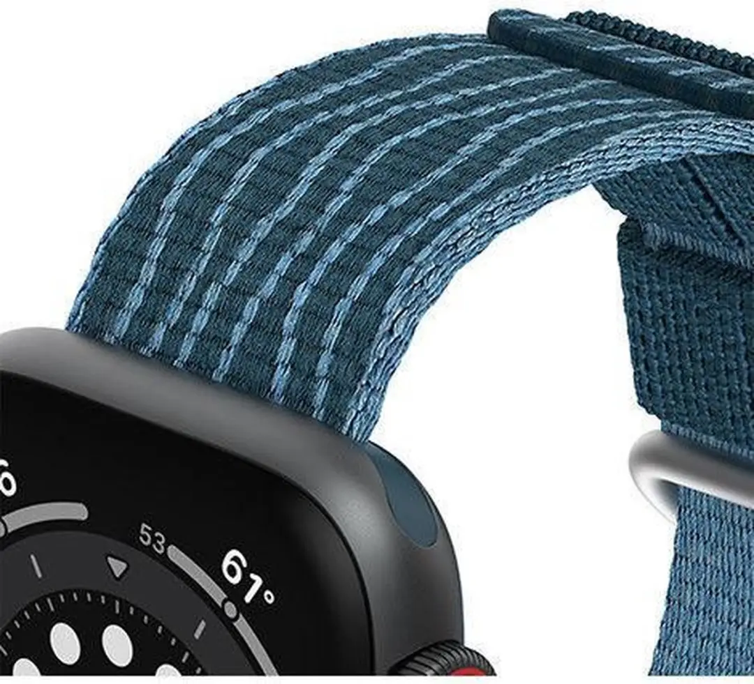 LifeProof Apple Watch Nylon Bandje - Blauw - One Size