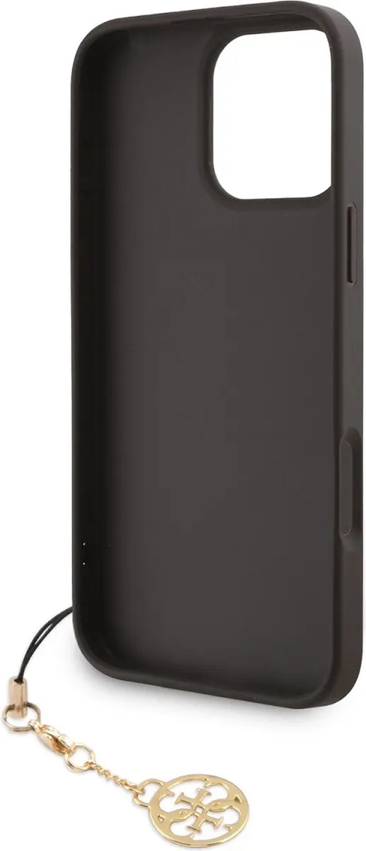 Guess Hoesje iPhone 16 Pro Max 4G Print Bruin - afbeelding 5 van 6