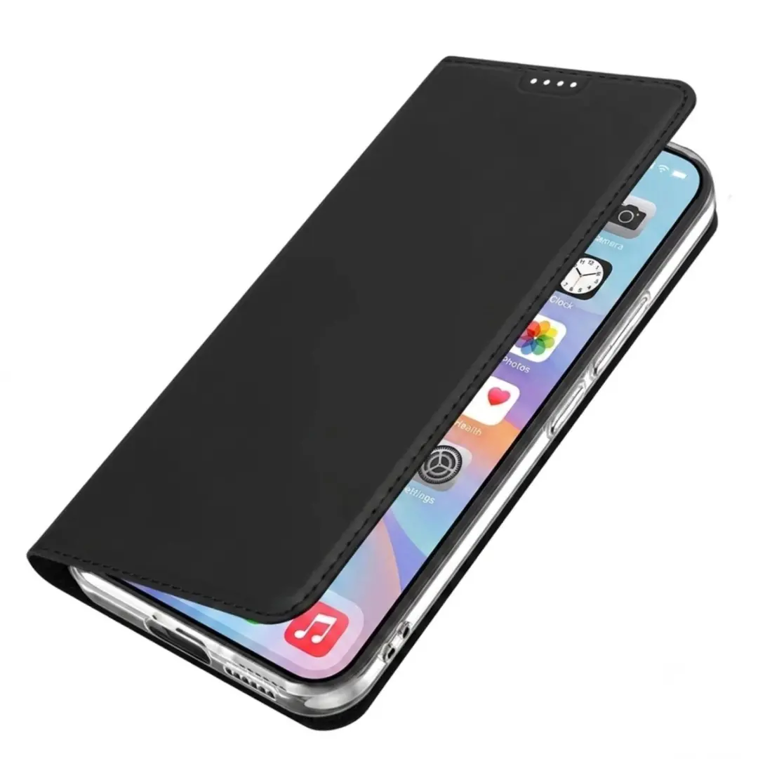 Dux Ducis Hoesje Xiaomi 17T Pro - Pasjeshouders - Zwart FOLIO-PRO-BK-X17TP - afbeelding 2 van 5