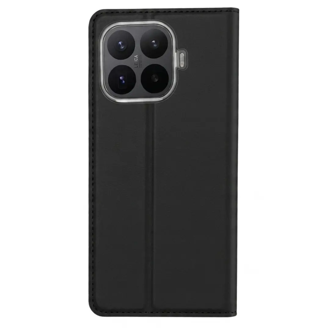 Dux Ducis, Hoesje Geschikt Voor Xiaomi 17T Pro Skin Pro met Pasjeshouders, Zwart