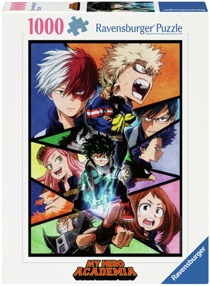 Ravensburger My Hero Academia Puzzel 1000 Stuks - Multicolor