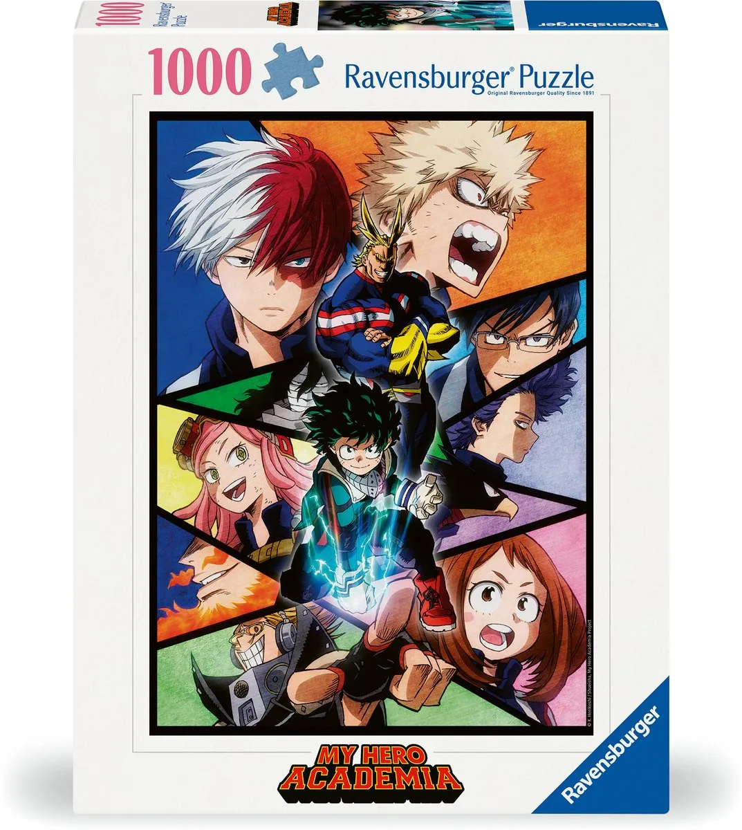 Ravensburger My Hero Academia Puzzel 1000 Stuks - Multicolor