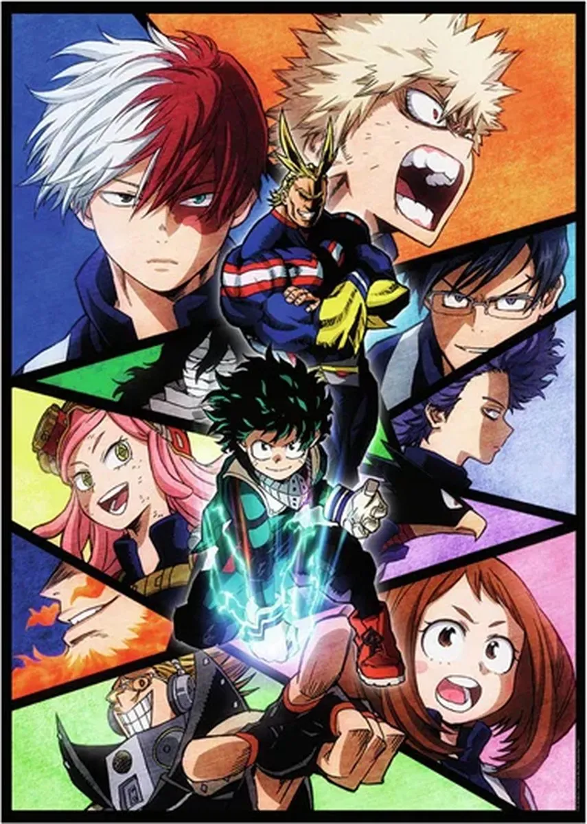Ravensburger My Hero Academia Puzzel 1000 Stuks - Multicolor