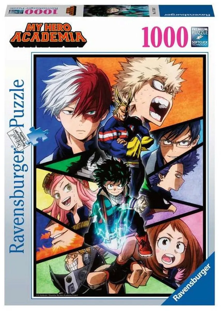 Ravensburger My Hero Academia Puzzel 1000 Stuks - Multicolor