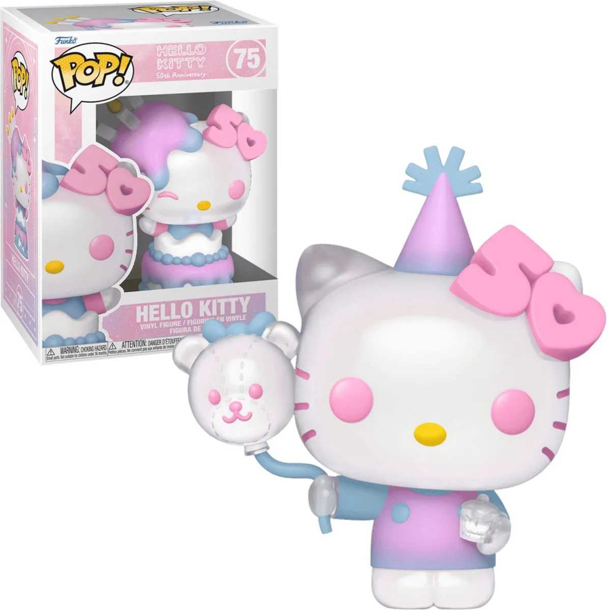 Funko POP! Hello Kitty 76090 - 50th Anniversary - Veelkleurig