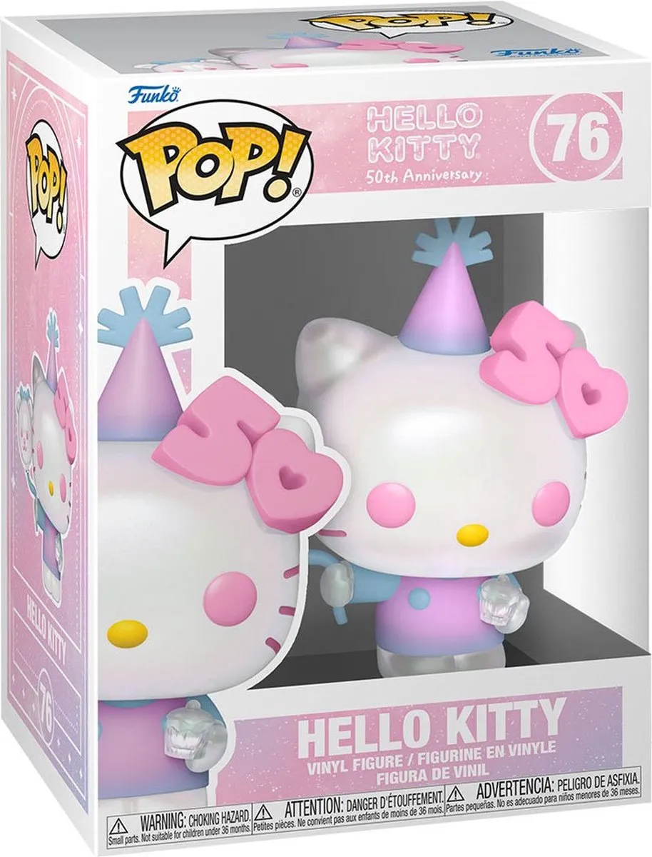 Funko POP! Hello Kitty 76090 - 50th Anniversary - Veelkleurig