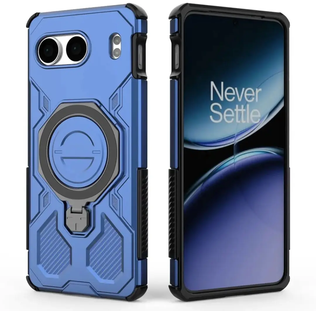 Selected Hoesje OnePlus Nord 4 MagSafe Blauw - 360° Draaibare Stand