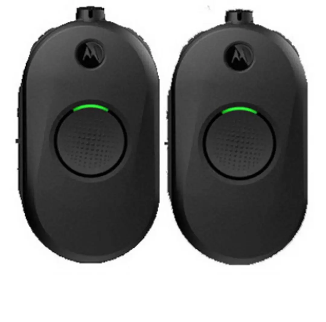 Set van 2 Motorola CLP446E Mini Portofoons zonder oortje en zonder lader