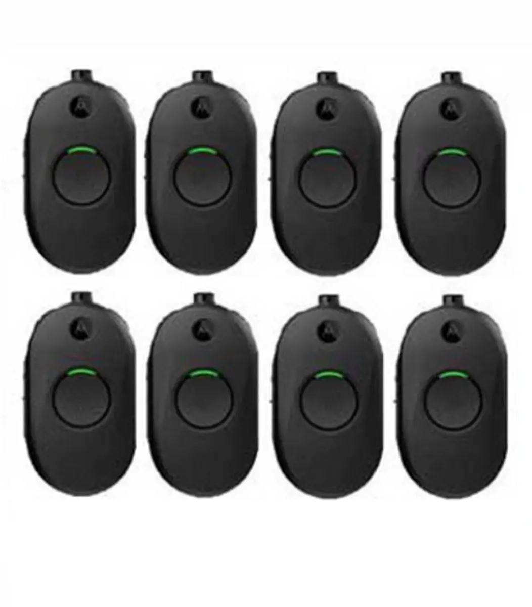 Set van 8 Motorola CLP446E Mini Portofoons zonder oortje en zonder lader