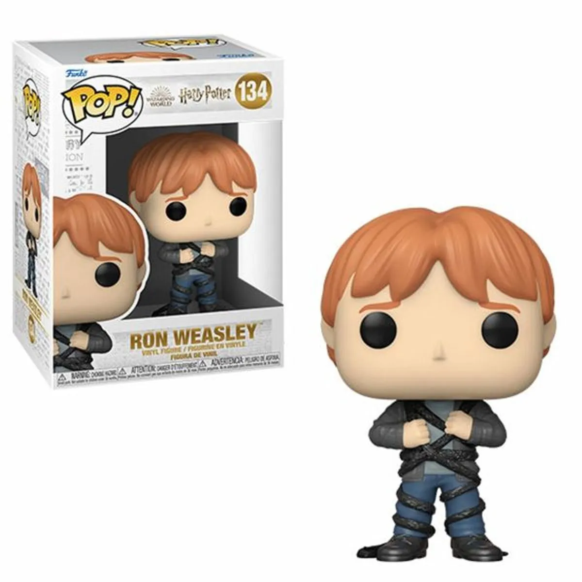 Funko POP! Harry Potter Ron In Devil's Snare 57368 - 9cm Multicolours - afbeelding 6 van 6