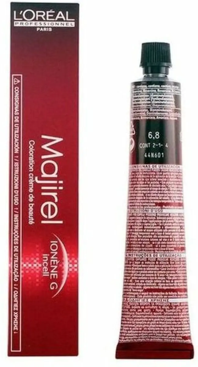L'Oréal Professionnel Majirel Haarverf 50ml - 6.8 Blond/Bruin - afbeelding 2 van 6