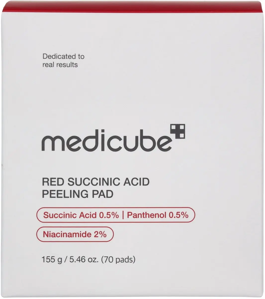 Medicube Red Succinic Acid Peeling Pads 70 Stuks