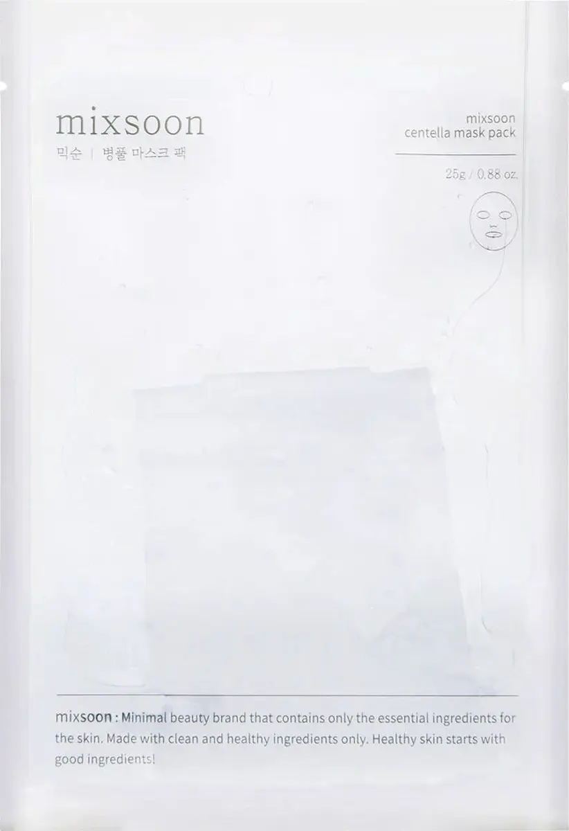Mixsoon Centella Mask Pack - 5 Stuks 25g