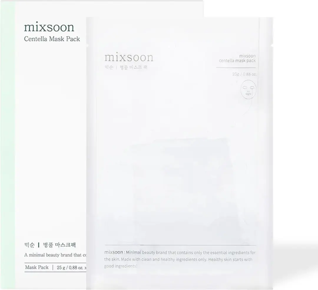 Mixsoon Centella Mask Pack - 5 Stuks 25g