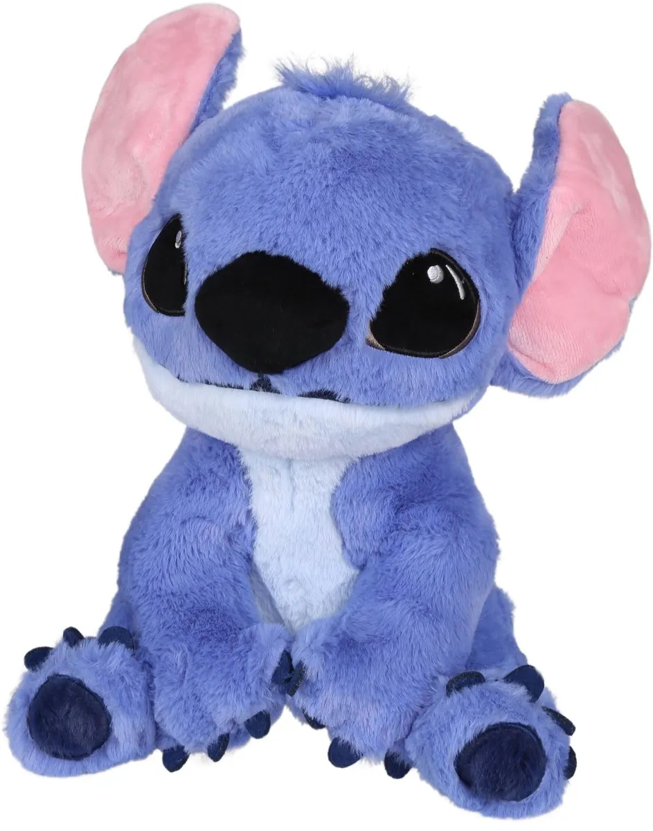 Disney Stitch Pluche Mascotte - 30 cm - Blauw