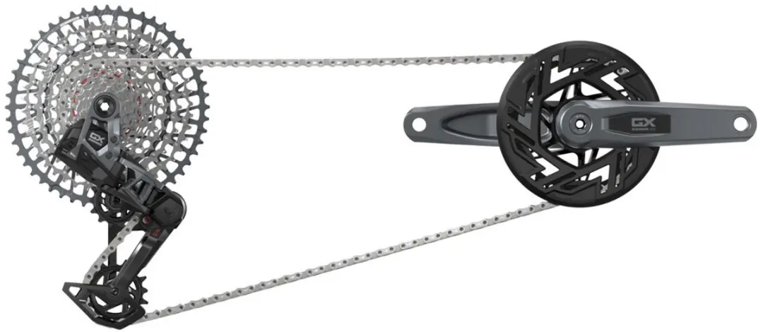 SRAM GX T-Type Eagle E-MTB Brose Transmission AXS Groepset