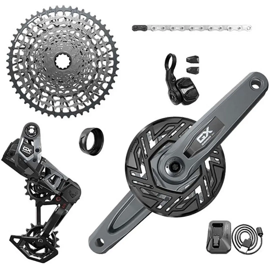 SRAM GX T-Type Eagle E-MTB Brose Transmission AXS Groepset - 12 Versnellingen - Zilver - afbeelding 2 van 2