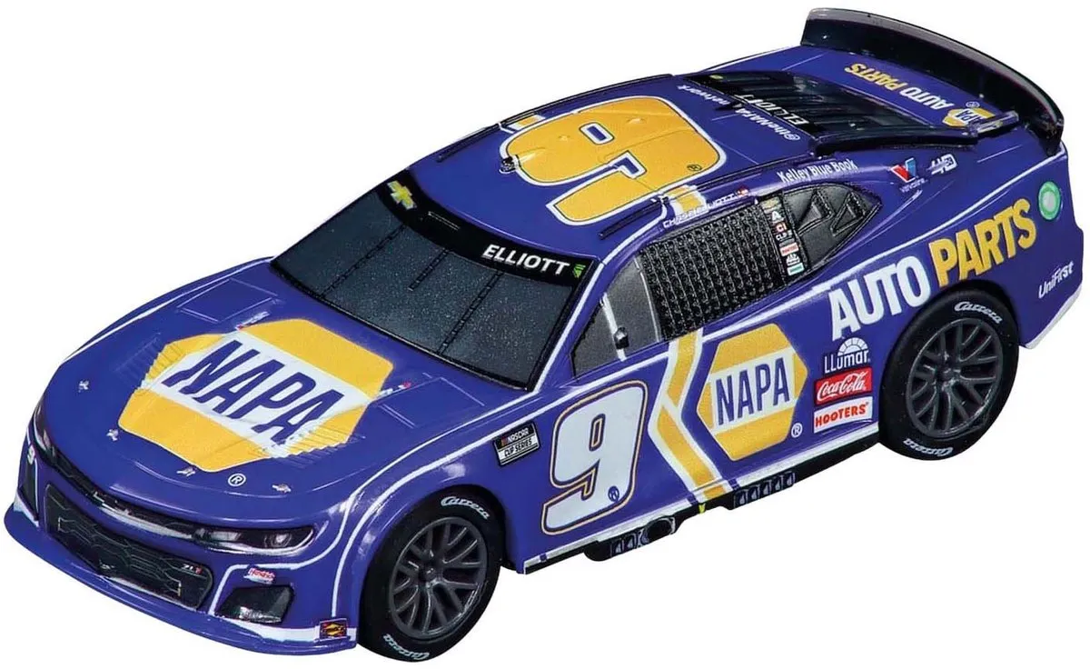 Carrera Go!!! Nascar RR Uitbreidingsset CAR20071606 - 2x Camaro NextGen ZL1 - 5 Baandelen - Multi
