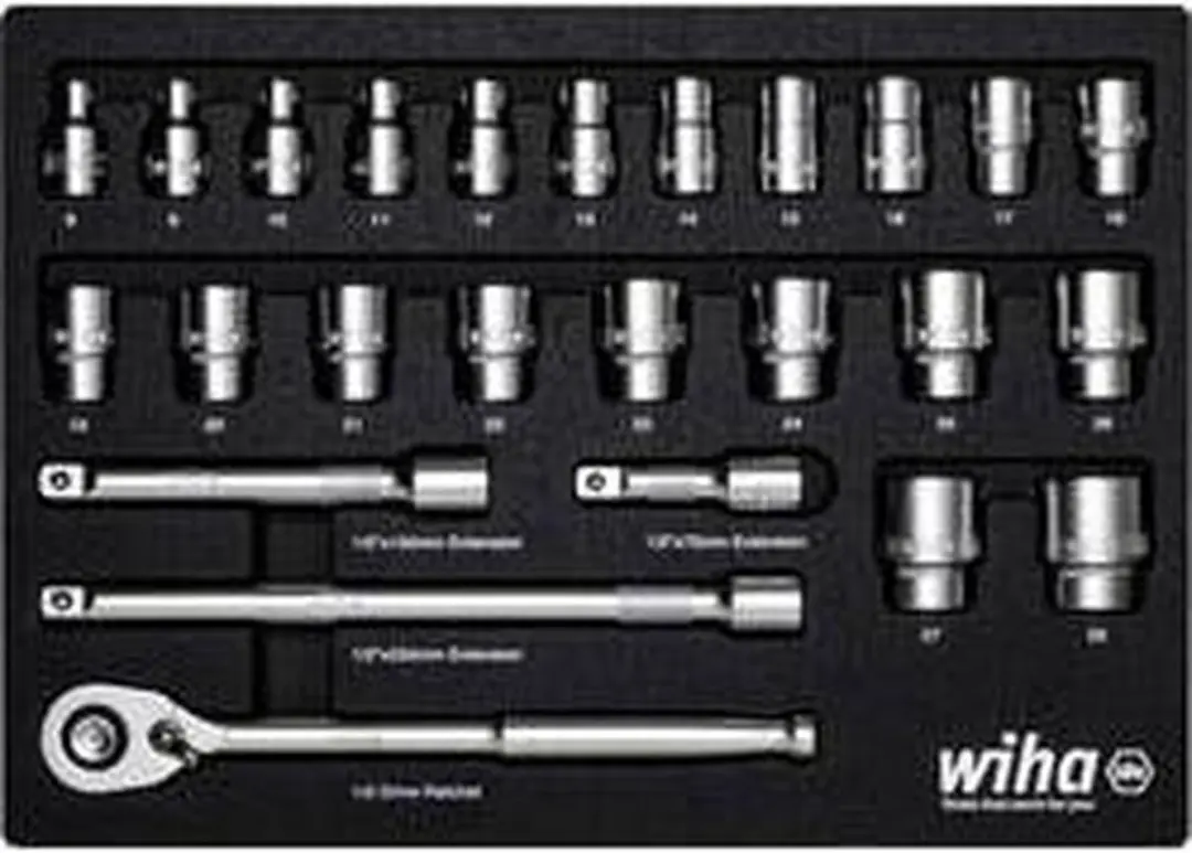 Wiha 44740 Dopsleutelset 1/2 - 395 mm - afbeelding 3 van 3