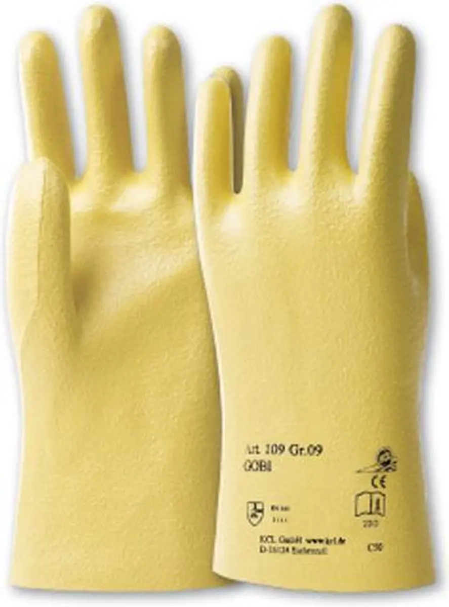 Honeywell KCL Gobi 2 Nitril Werkhandschoenen - XL - Geel