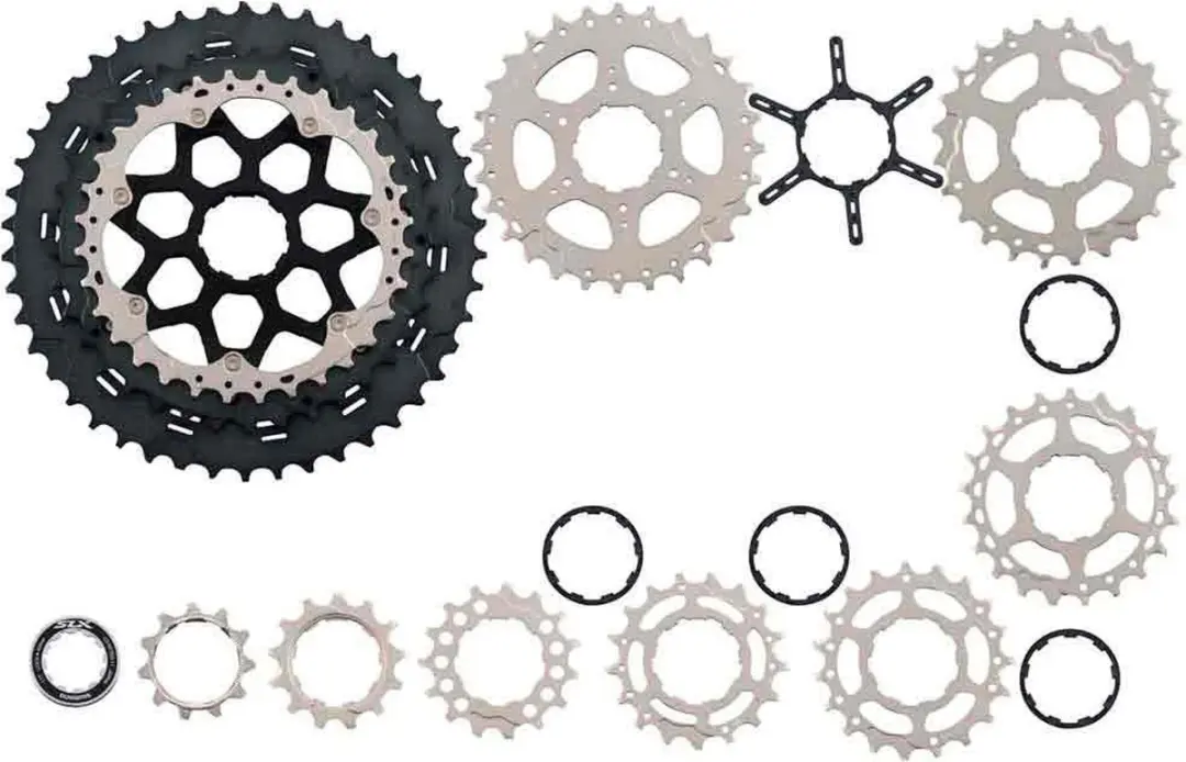 Shimano SLX CS-M7000 Cassette 11-Speed 11-42T - Zwart - afbeelding 3 van 6