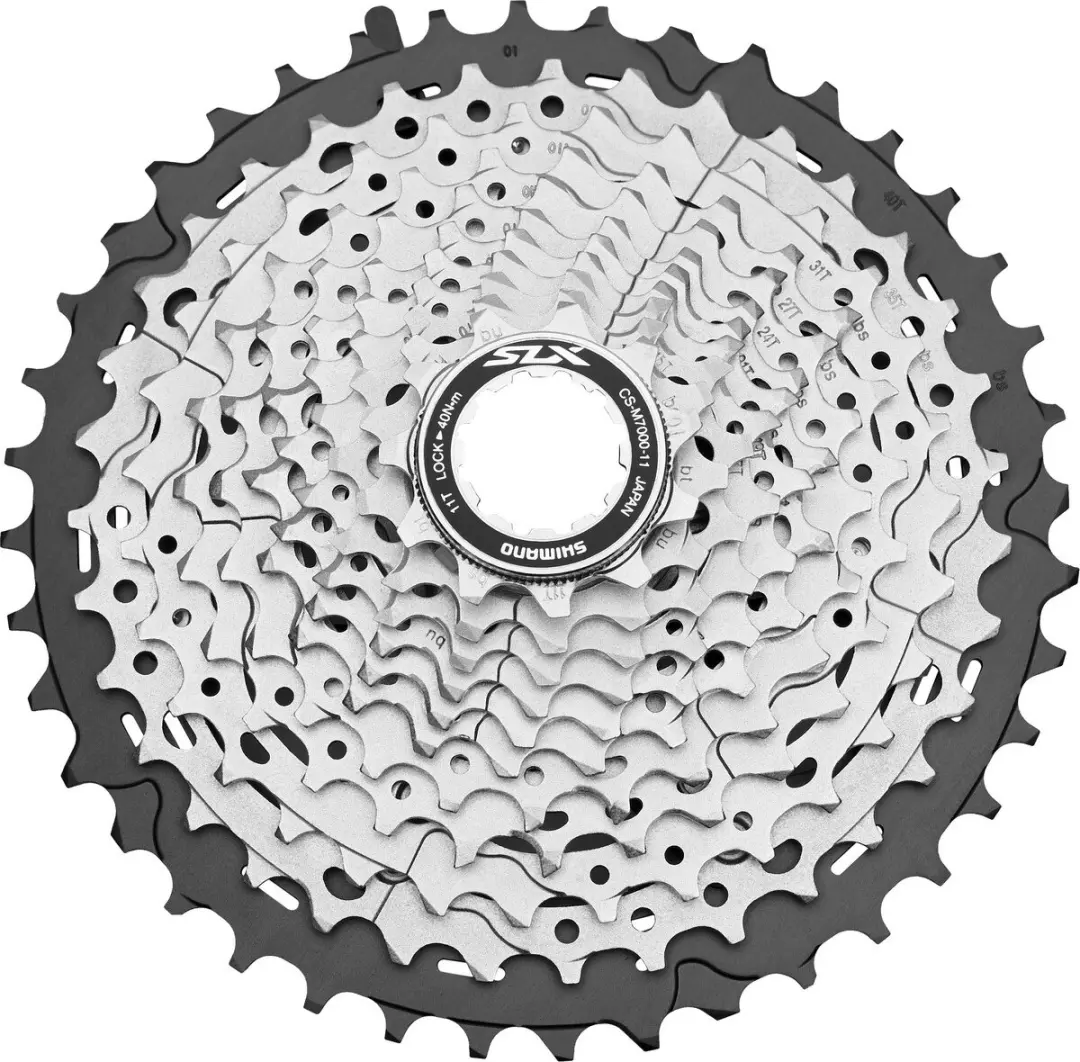 Shimano SLX CS-M7000 Cassette 11-Speed 11-42T - Zwart - afbeelding 6 van 6