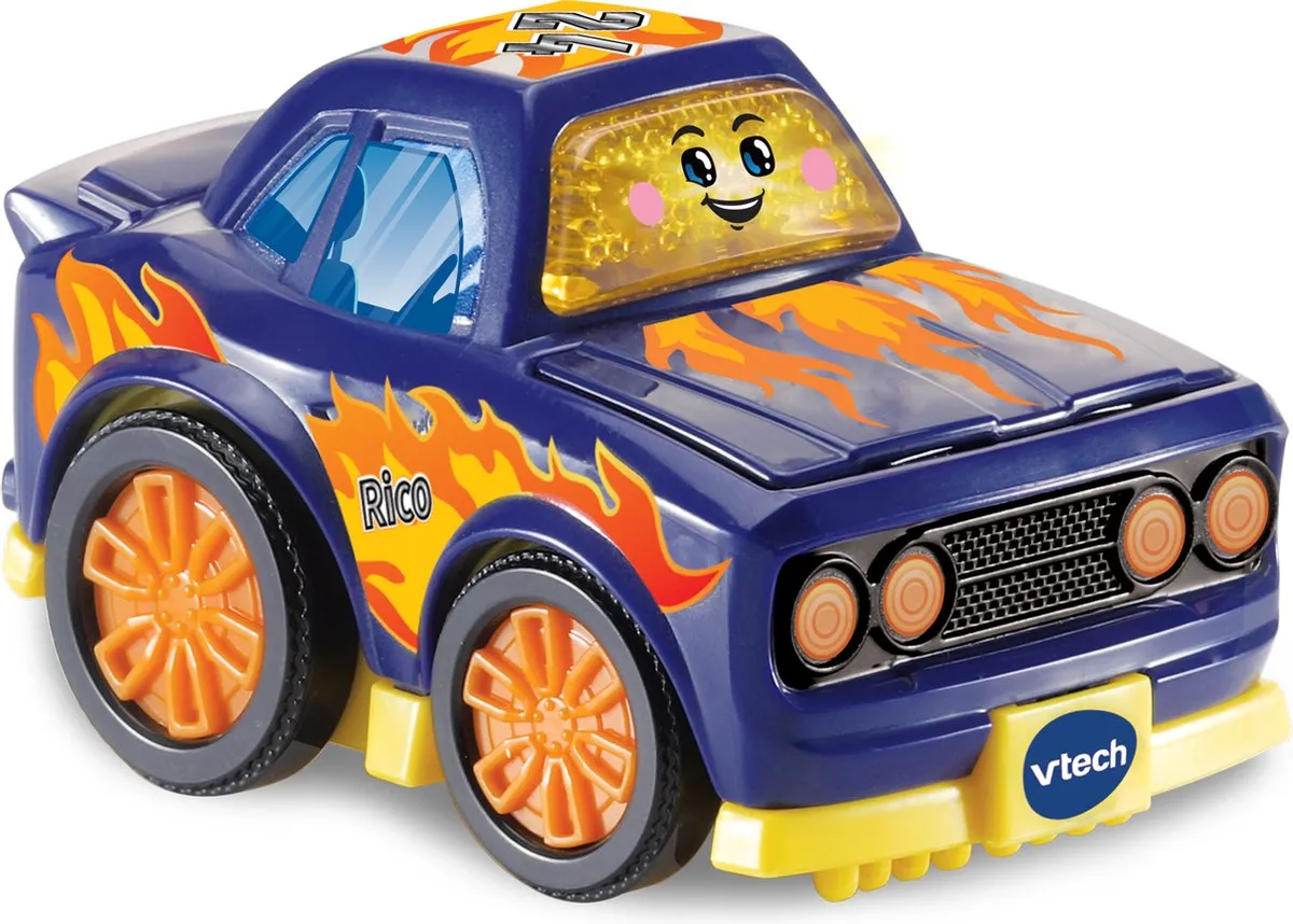 VTech Toet Toet Auto's Rico Raceauto - Blauw
