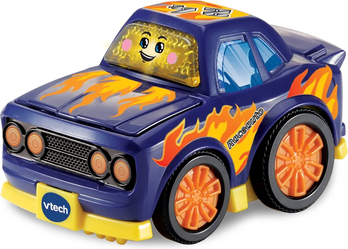 VTech Toet Toet Auto's Rico Raceauto - Blauw