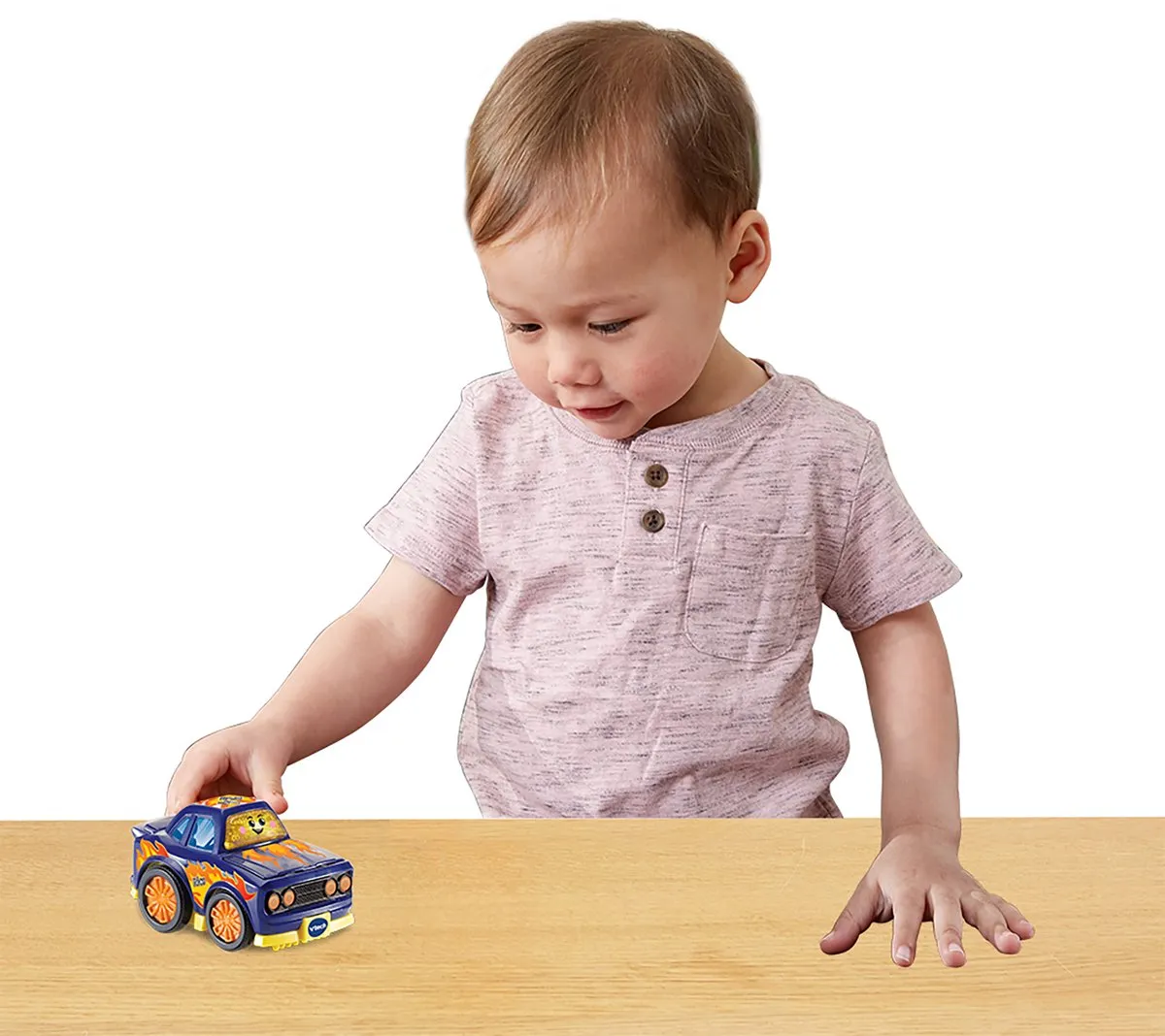 VTech Toet Toet Auto's Rico Raceauto - Blauw