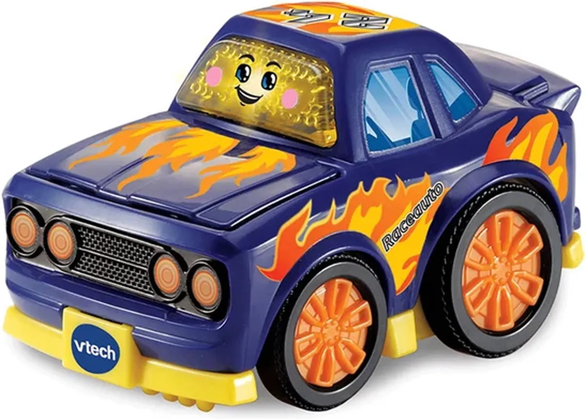 VTech Toet Toet Auto's Rico Raceauto - Blauw - afbeelding 6 van 6