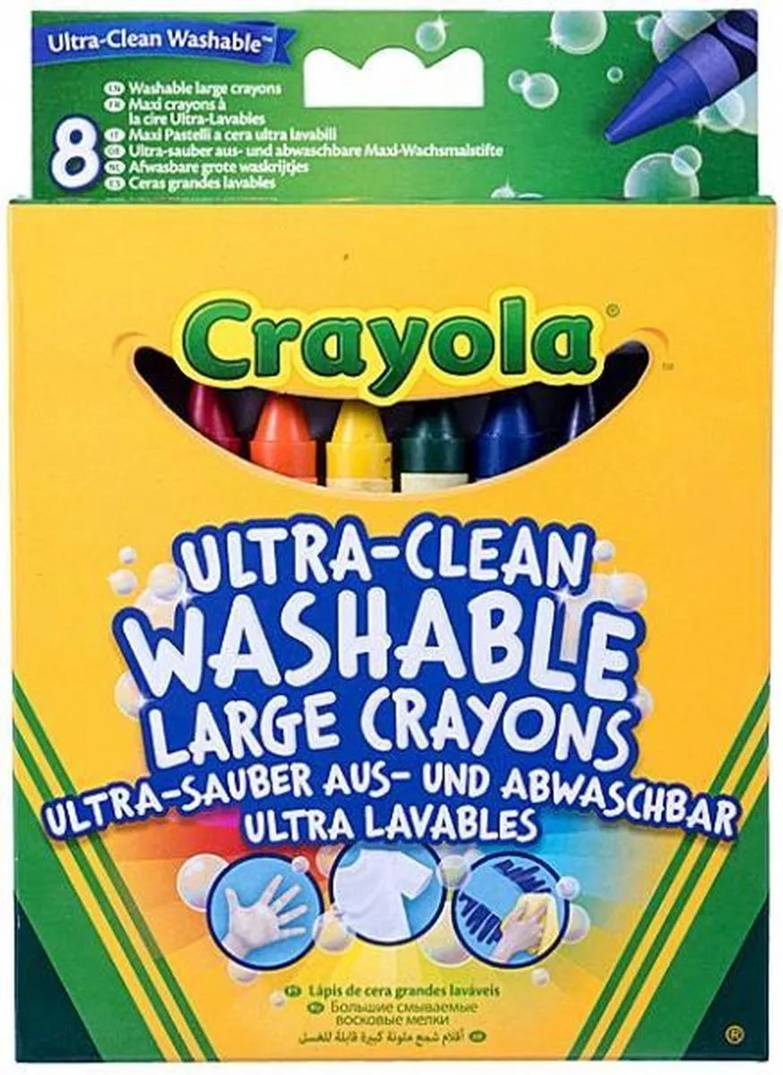 Crayola Extra Grote Afwasbare Wasco's
