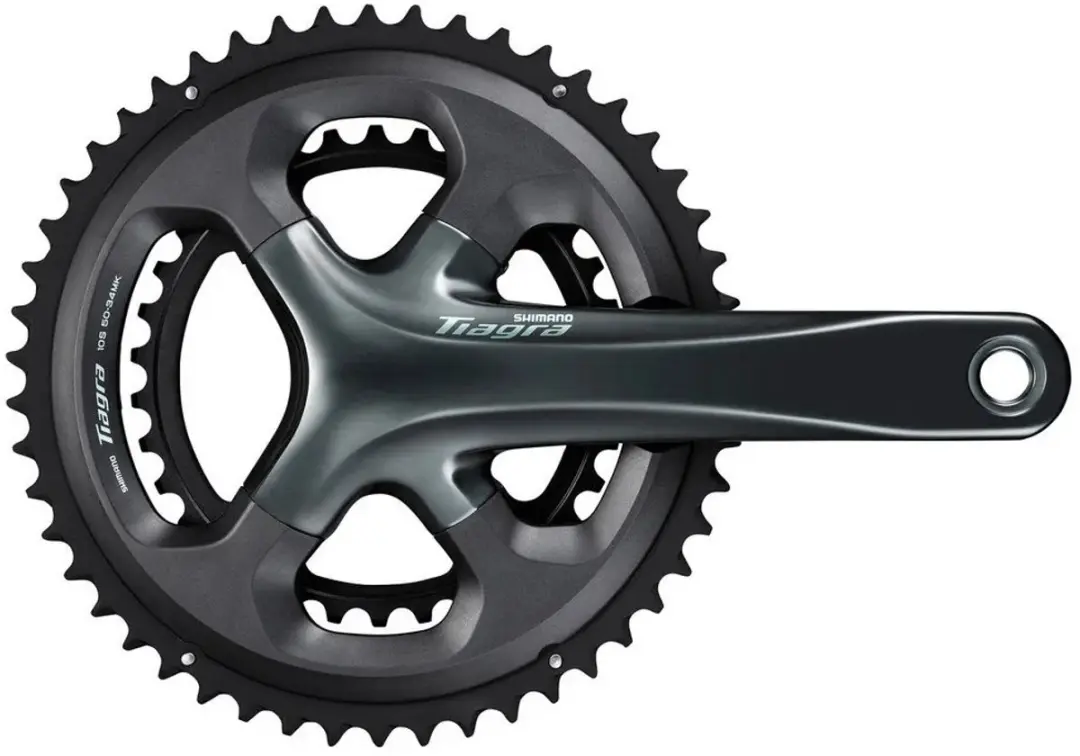 Shimano Tiagra FC-4700 Crankstel 52/36T 10S 175mm - Antraciet - afbeelding 4 van 4