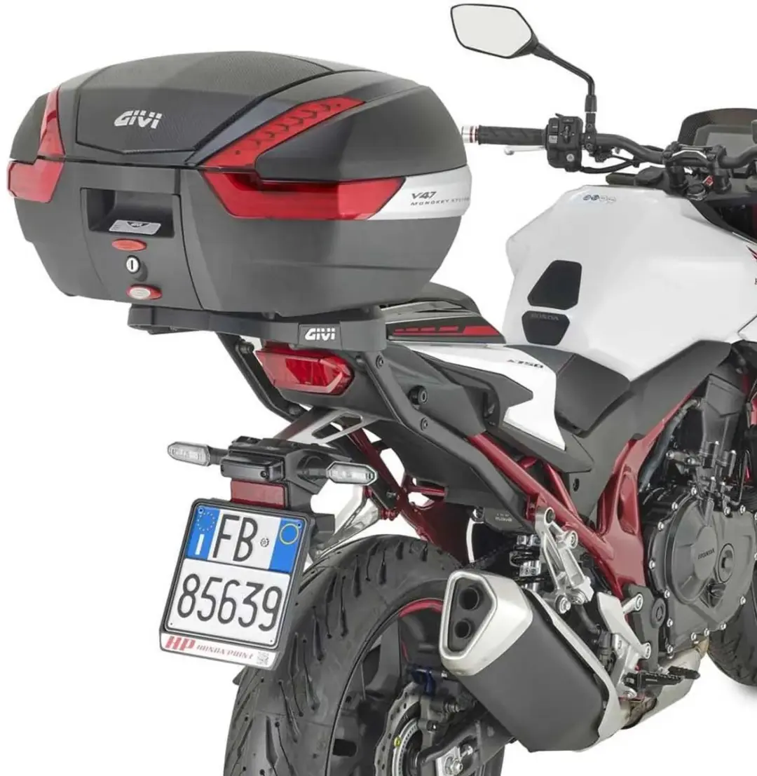 Givi Honda CB 750 Hornet Topkoffer - Zilver - afbeelding 2 van 2