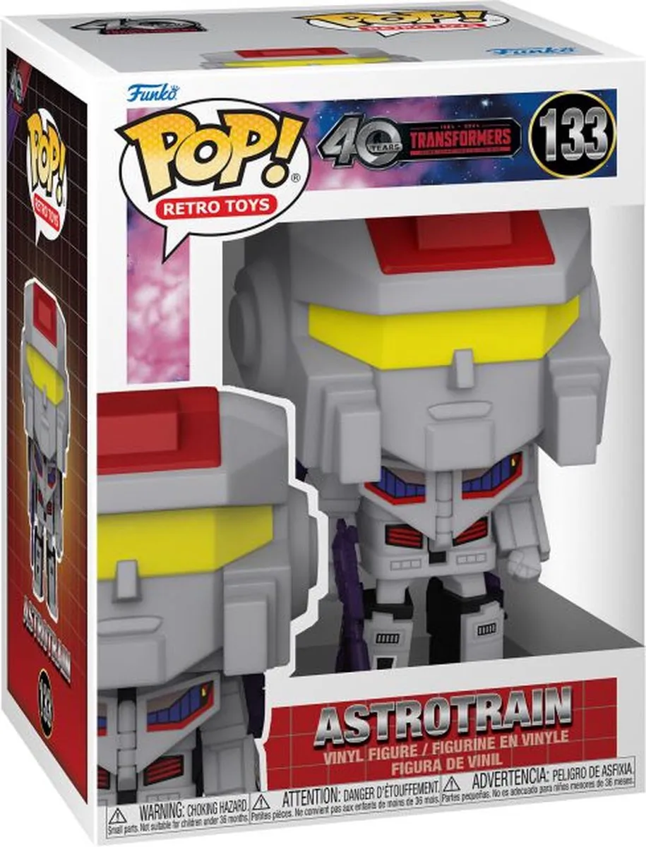 Funko Transformers Astrotrain Pop! - 133 - Multicolor