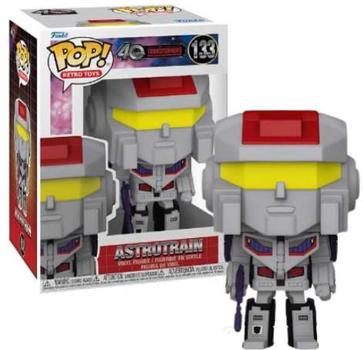 Funko Transformers Astrotrain Pop! - 133 - Multicolor
