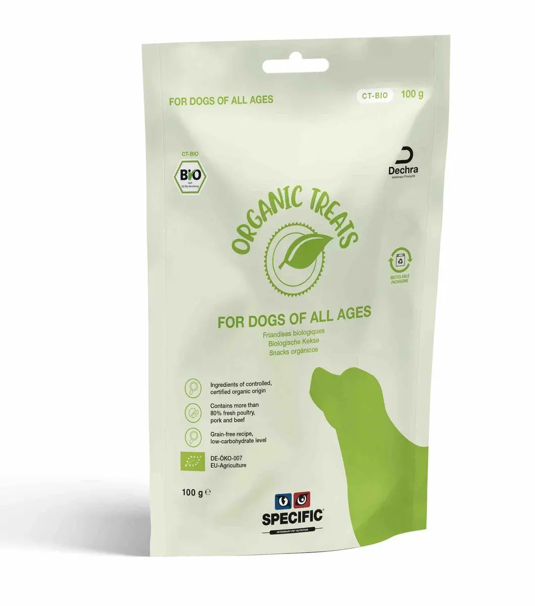 SPECIFIC Biologische snacks voor honden 100g